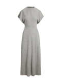 RALPH LAUREN WOMEN Wool-blend Dolman Dress Light Smoke Heather