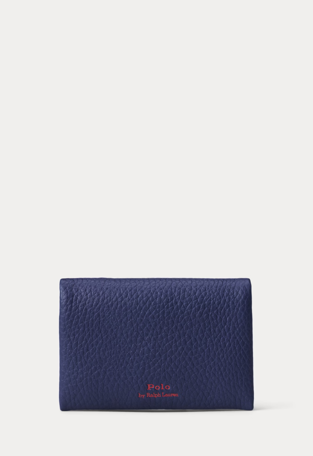 RALPH LAUREN WOMENS Polo Play Leather Snap Card Case Ink