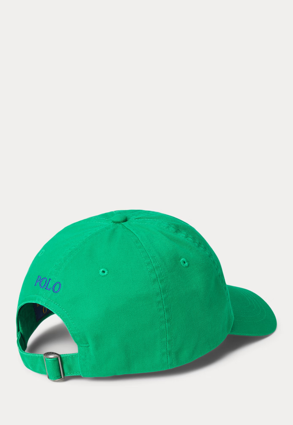 RALPH LAUREN WOMENS The Iconic Cotton Chino Ball Cap Billiard Green