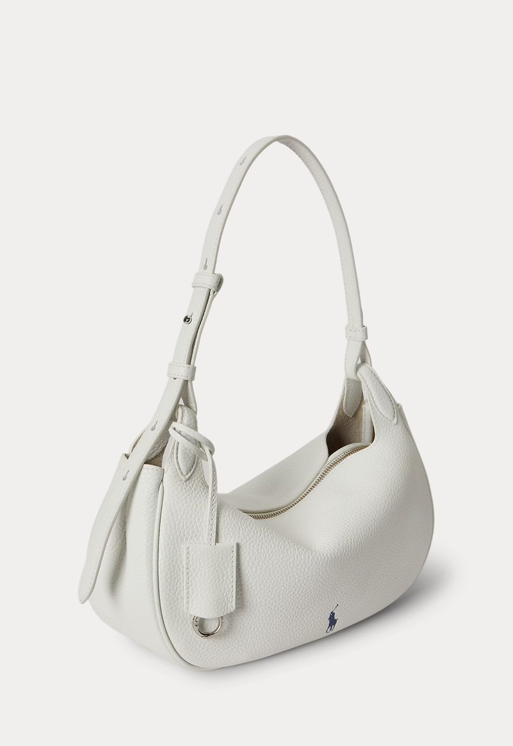 RALPH LAUREN WOMEN Polo Play Leather Shoulder Bag Paper