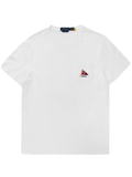 RALPH LAUREN Custom Slim Fit Polo Bear T-Shirt Newport Bear-White